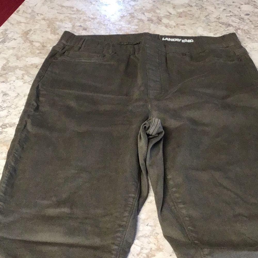 Land’s End pull on jeans, 8 long